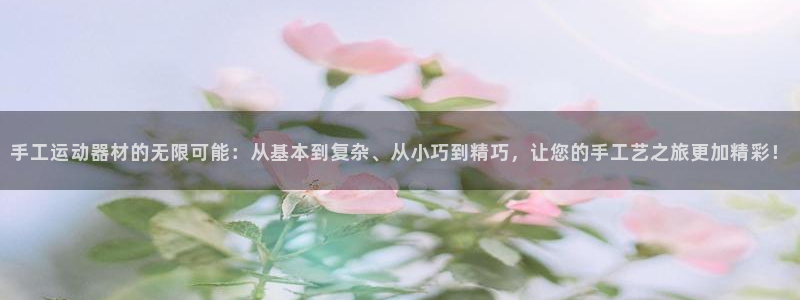 凯捷体育平台是正规平台吗安全吗：手工运动器材的无限可能：从基